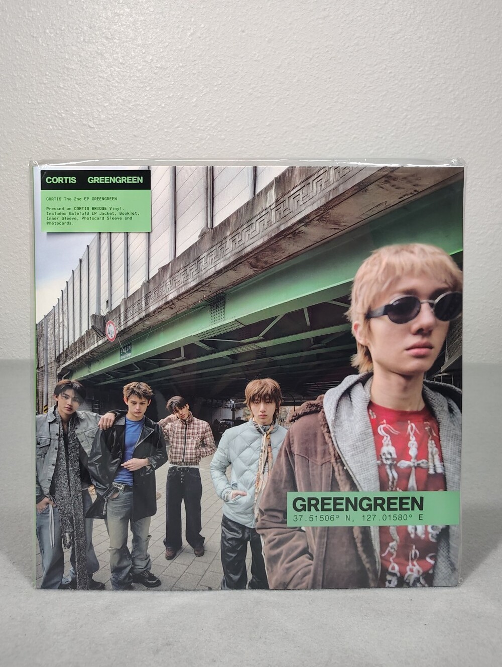 CORTIS GREENGREEN Vinyl Album*WITH PHOTOCARDS Brand New KPOP